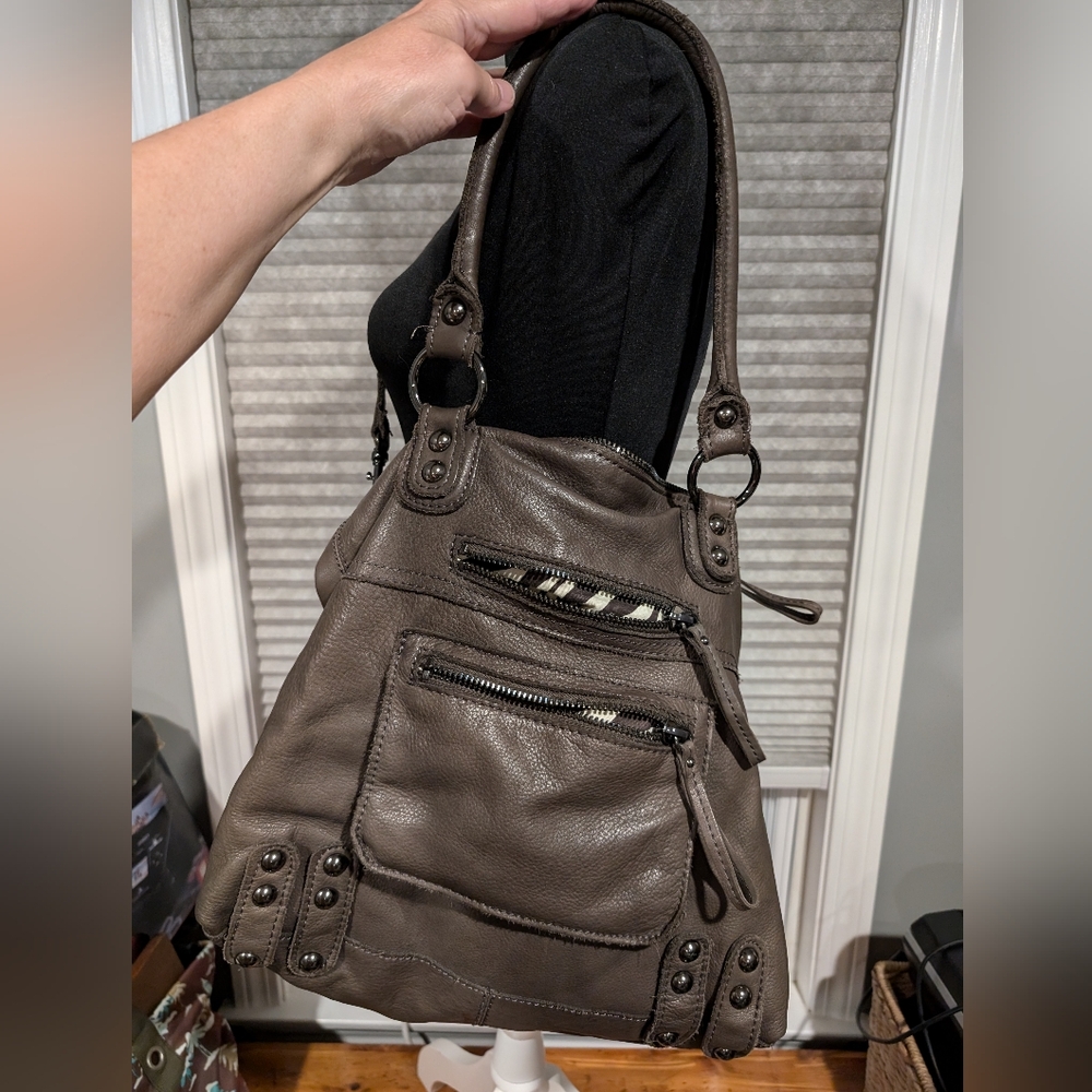 Linea Pelle leather handbag - Picture 7 of 8
